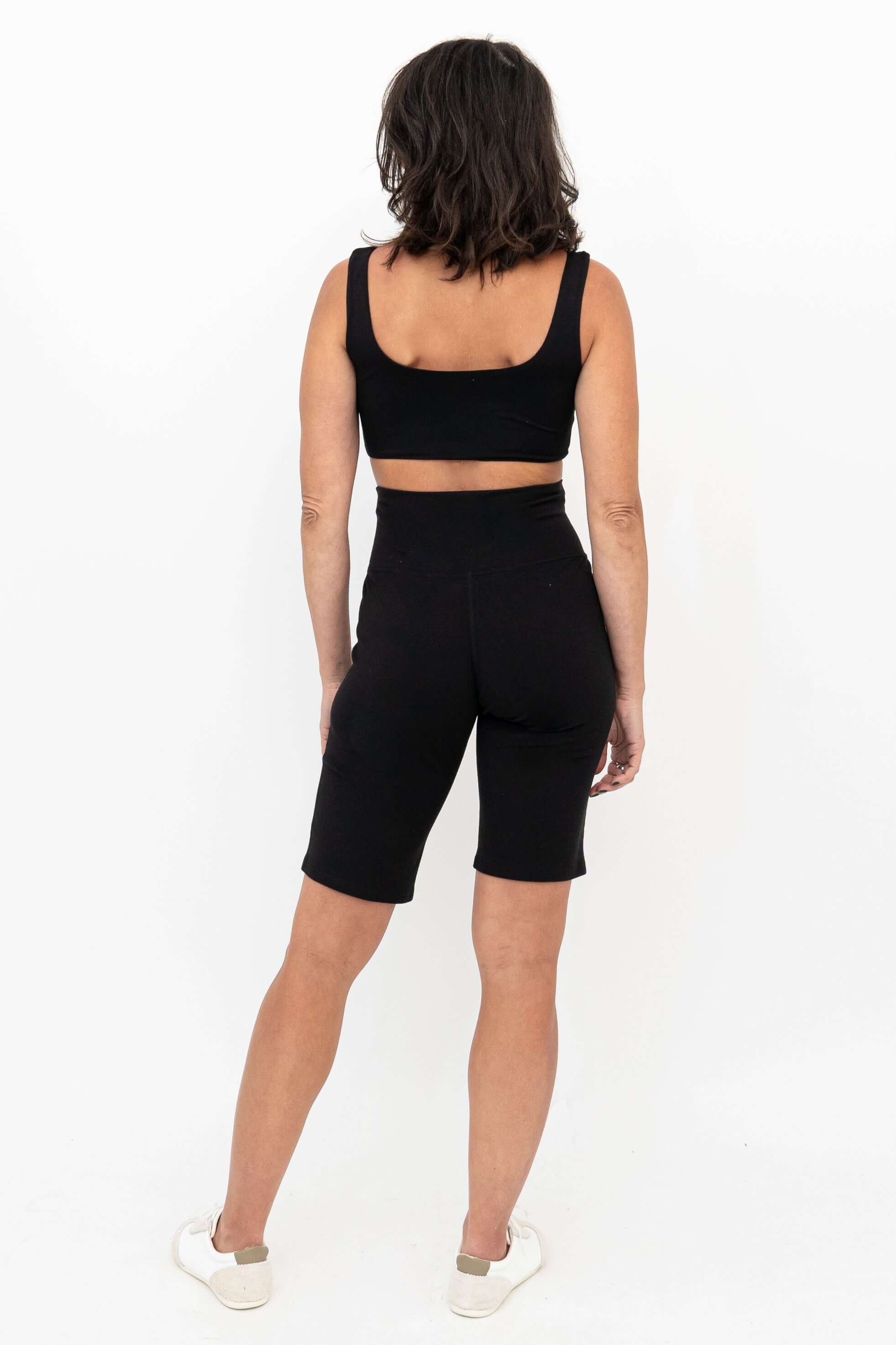 Leslie Shorts, Black, Bamboo - Image 5