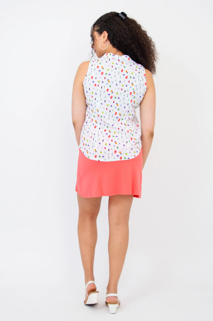 Lexa Blouse, Honey, Linen Bamboo - Final Sale - Image 5