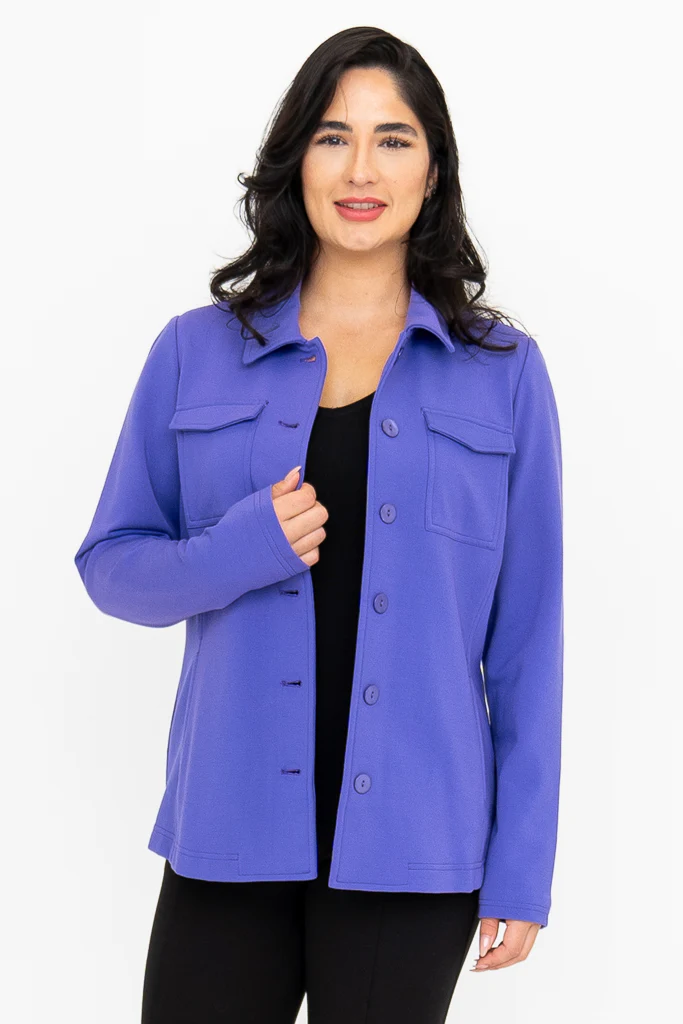 Lolo Jacket, Lavender, Modal - Image 5