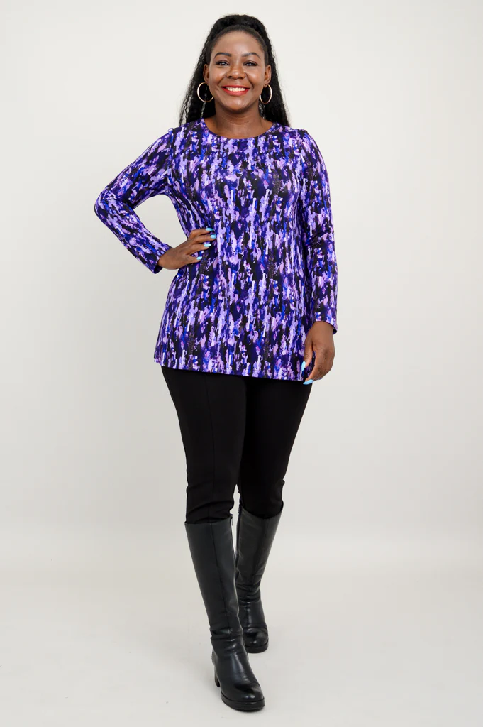 Lovely Tunic, Plum Rain, Bamboo - Final Sale - Image 7