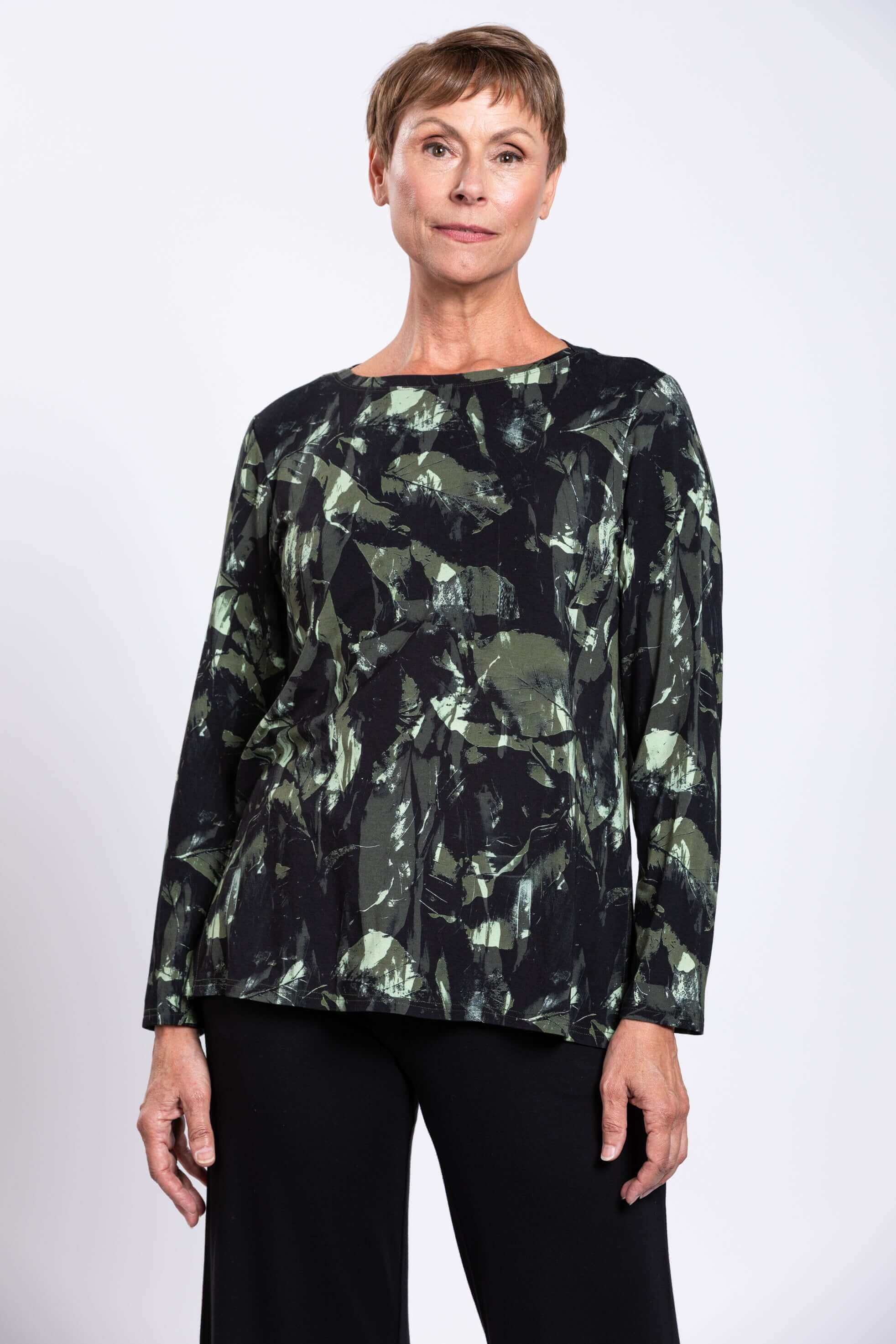 Margie Top, Khaki Oak, Bamboo