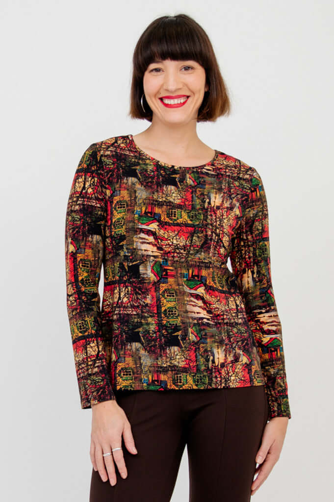 Mariah Top, Maison, Bamboo - Final Sale - Image 2