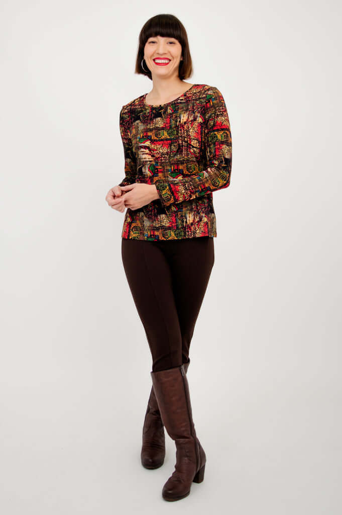 Mariah Top, Maison, Bamboo - Final Sale - Image 3