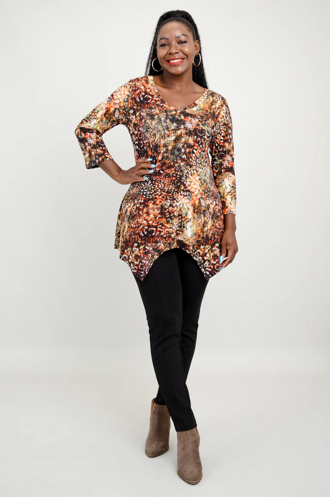 Maude 3/4 Top, Felina, Bamboo - Final Sale - Image 2