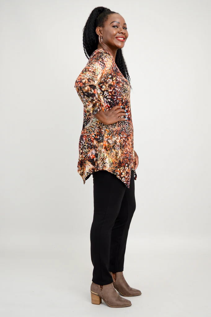 Maude 3/4 Top, Felina, Bamboo - Final Sale - Image 5