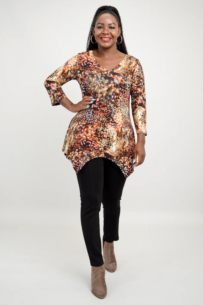 Maude 3/4 Top, Felina, Bamboo - Final Sale - Image 7
