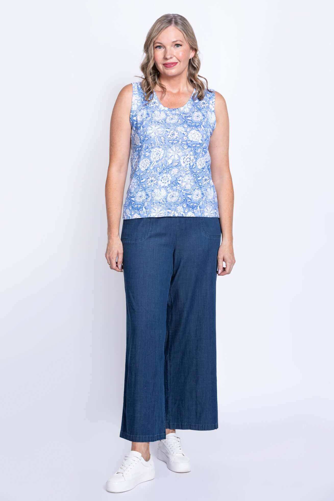 Melanie Tank, Peri Teatime, Cotton - Image 2