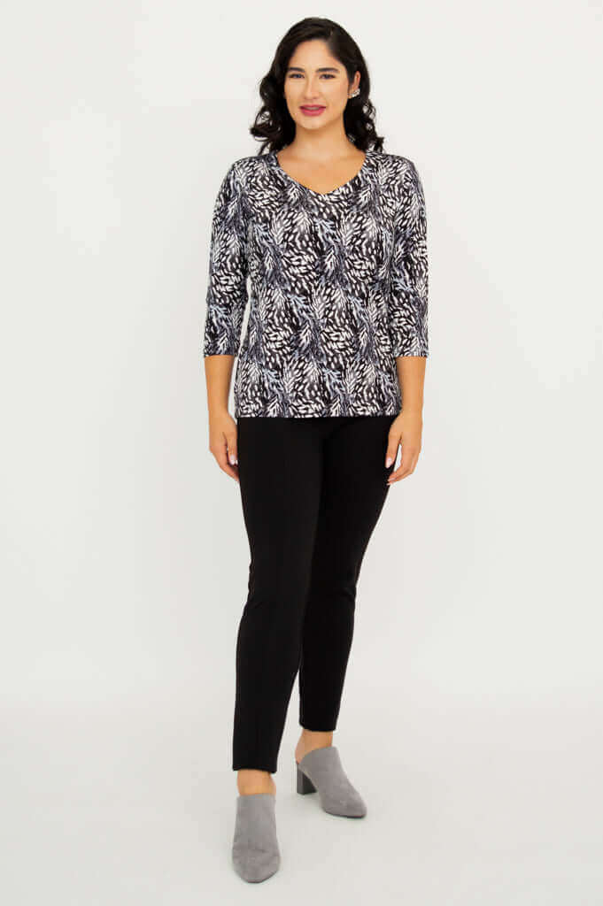 Mia Top, Film Noir, Bamboo - Final Sale - Image 3