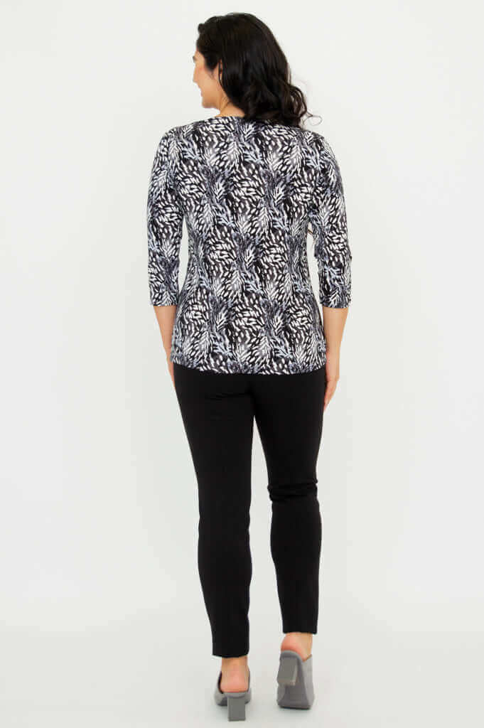 Mia Top, Film Noir, Bamboo - Final Sale - Image 6