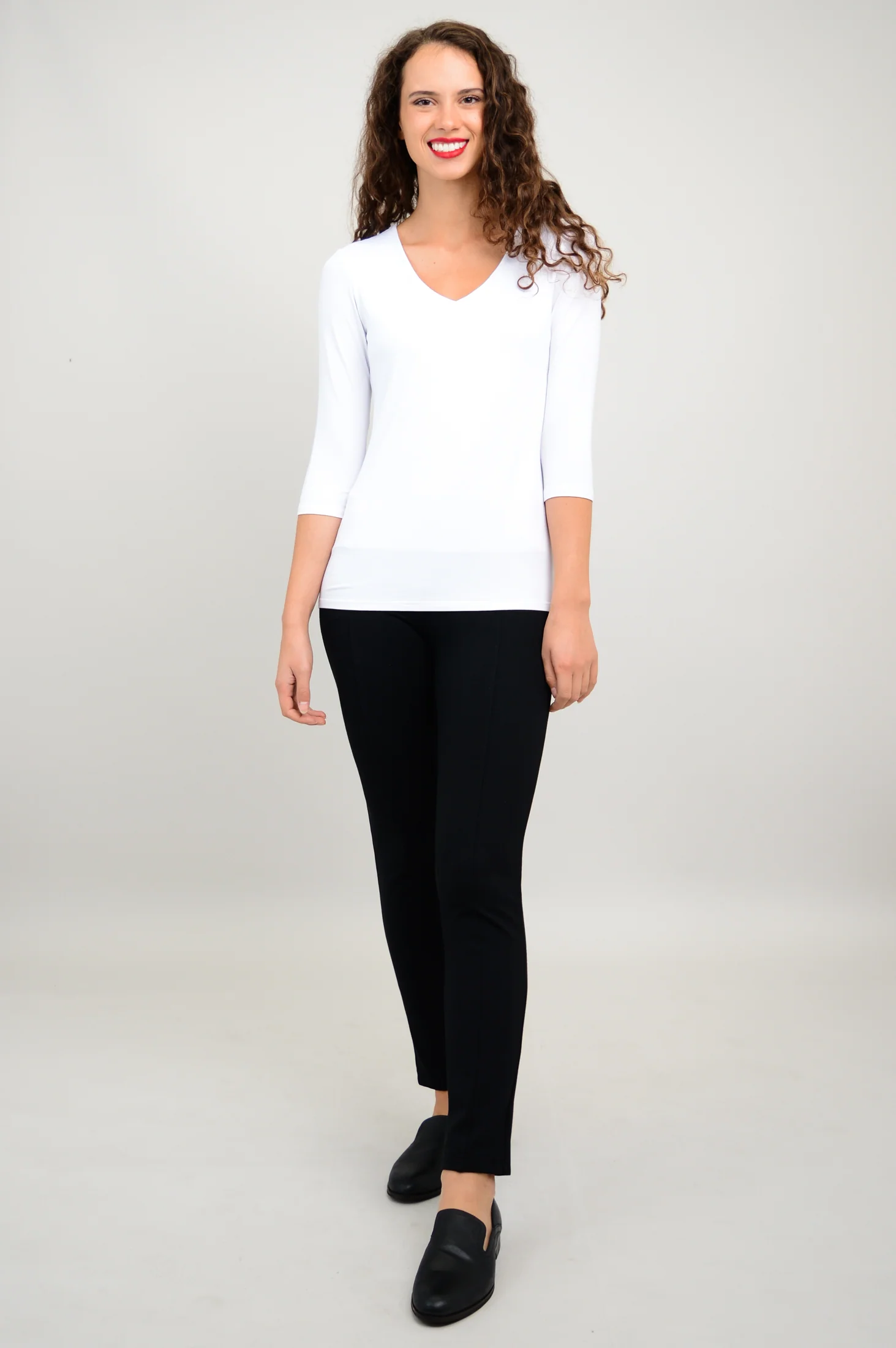 Mia Top, Snow White, Bamboo - Image 6