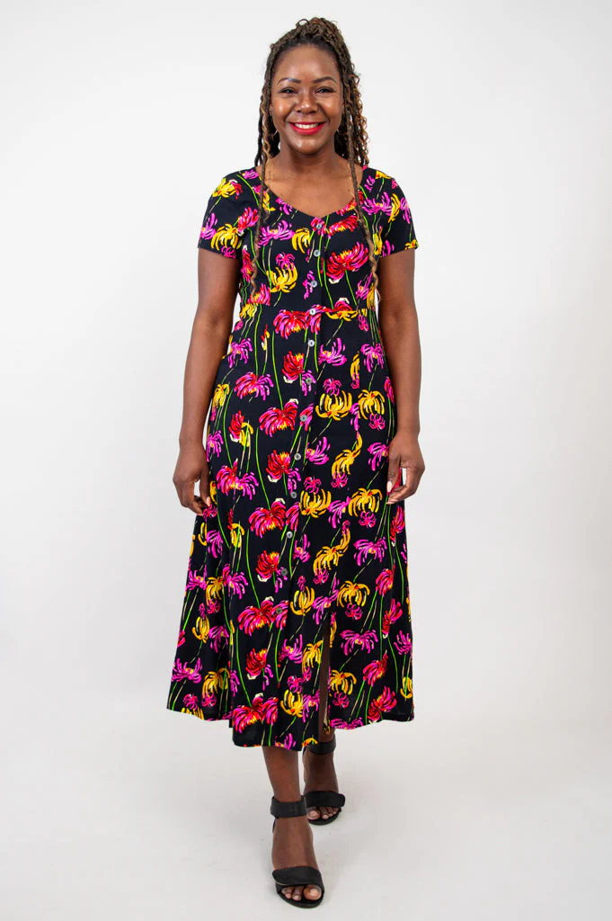 Morgan Dress, Mamina, Linen Bamboo - Image 5