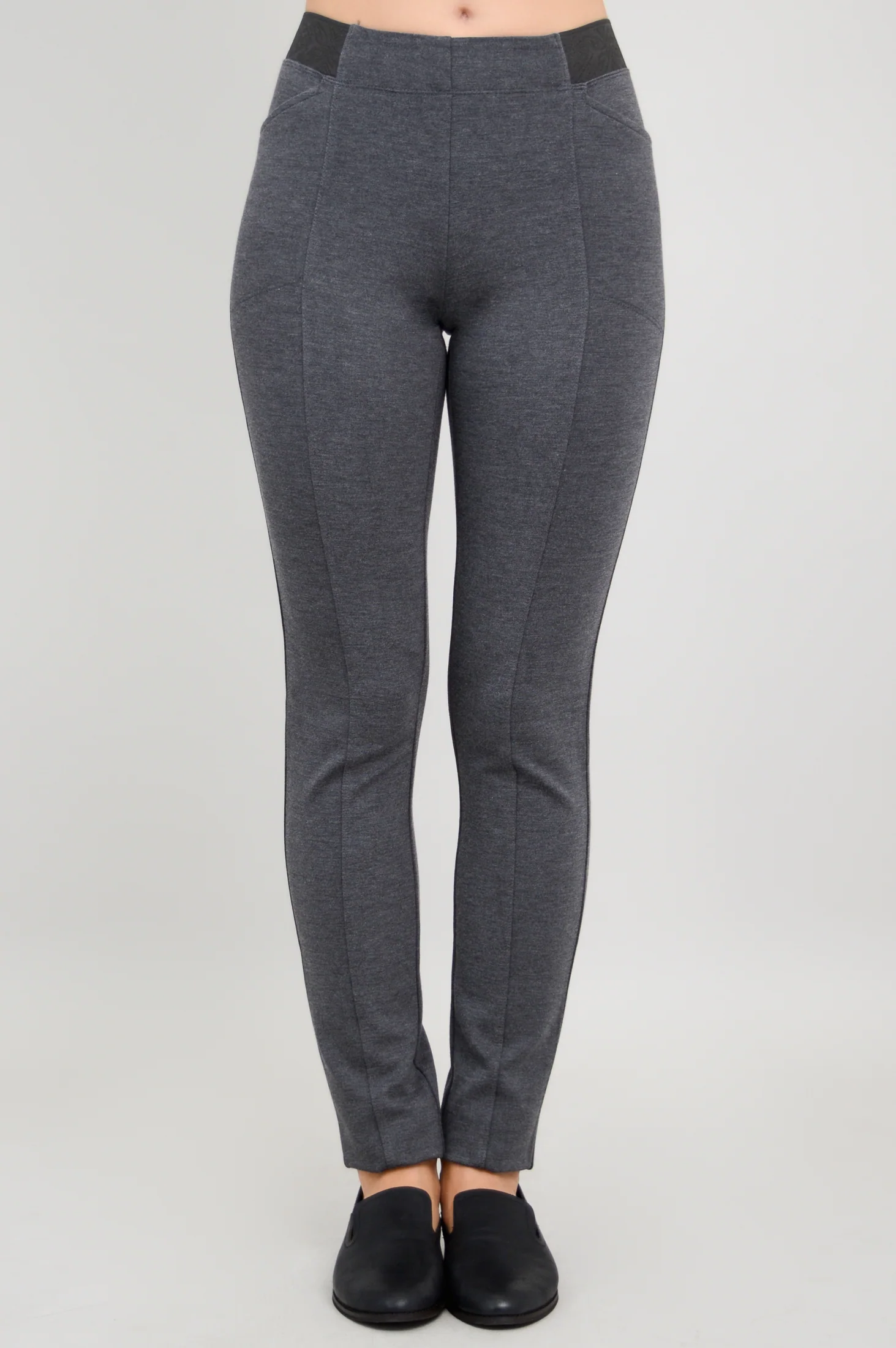 Nadia Petite Pant, Granite, Modal - Image 6