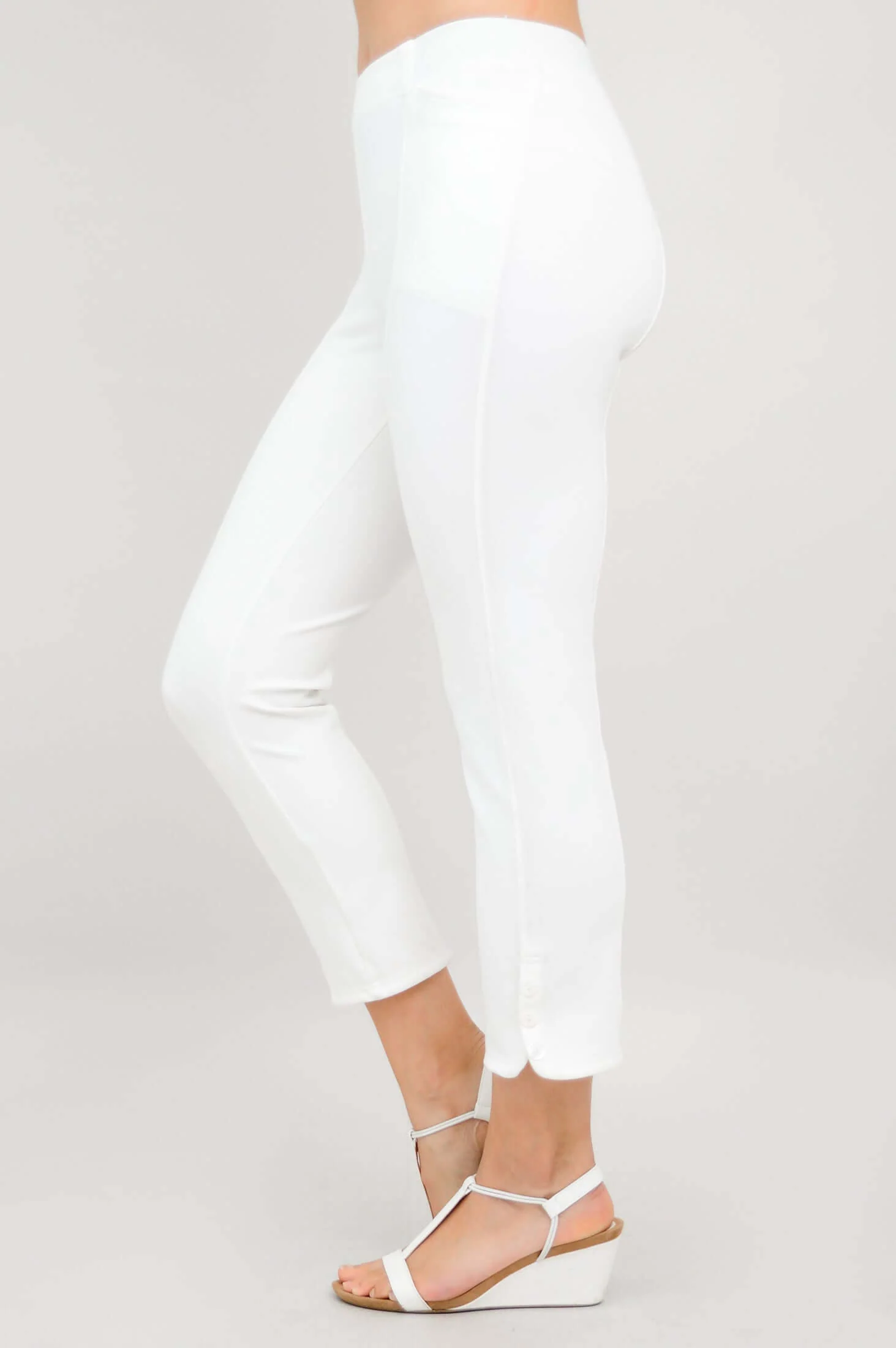 Nadine Crop, White, Modal - Image 3