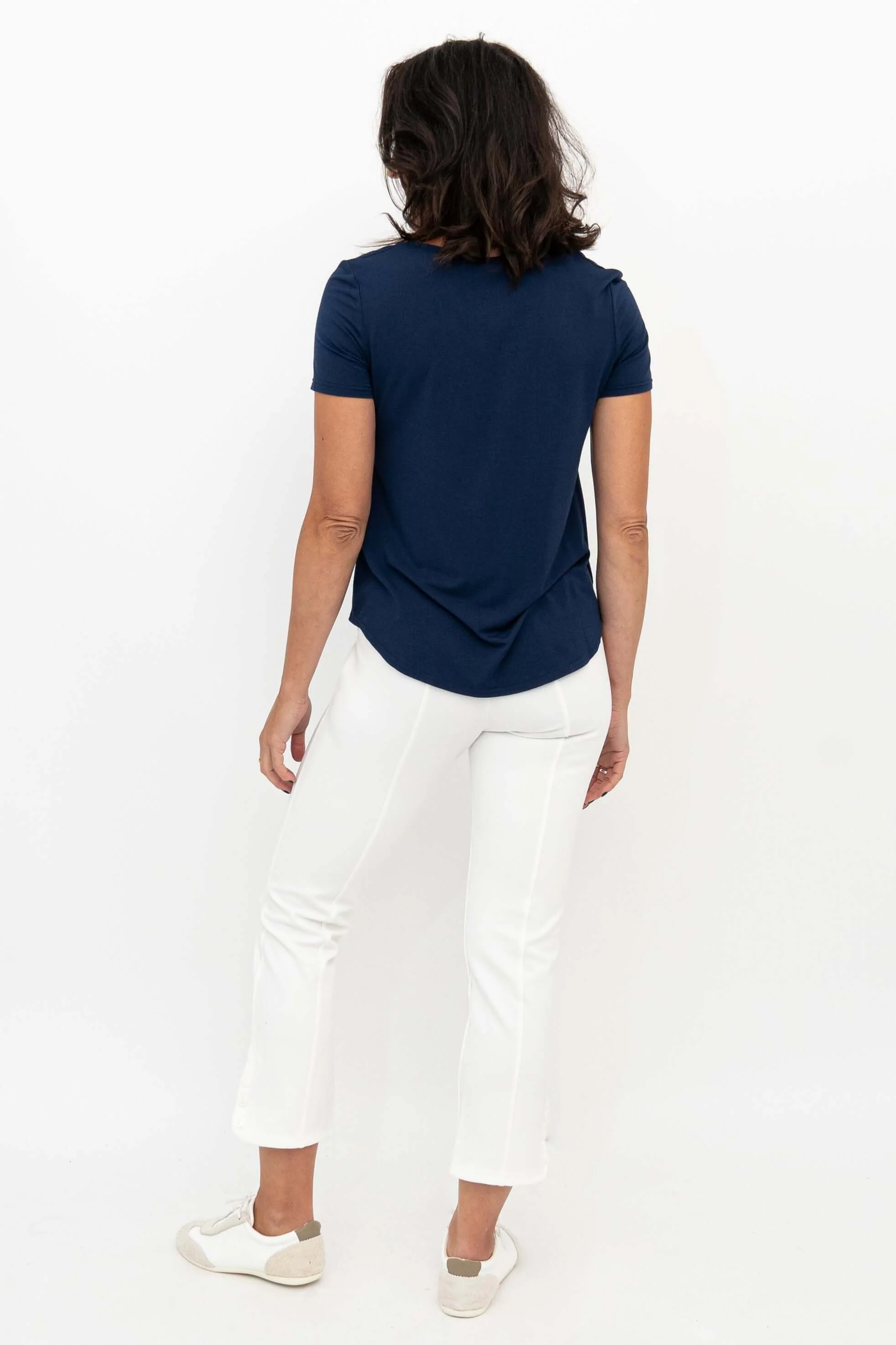 Nadine Crop, White, Modal - Image 5