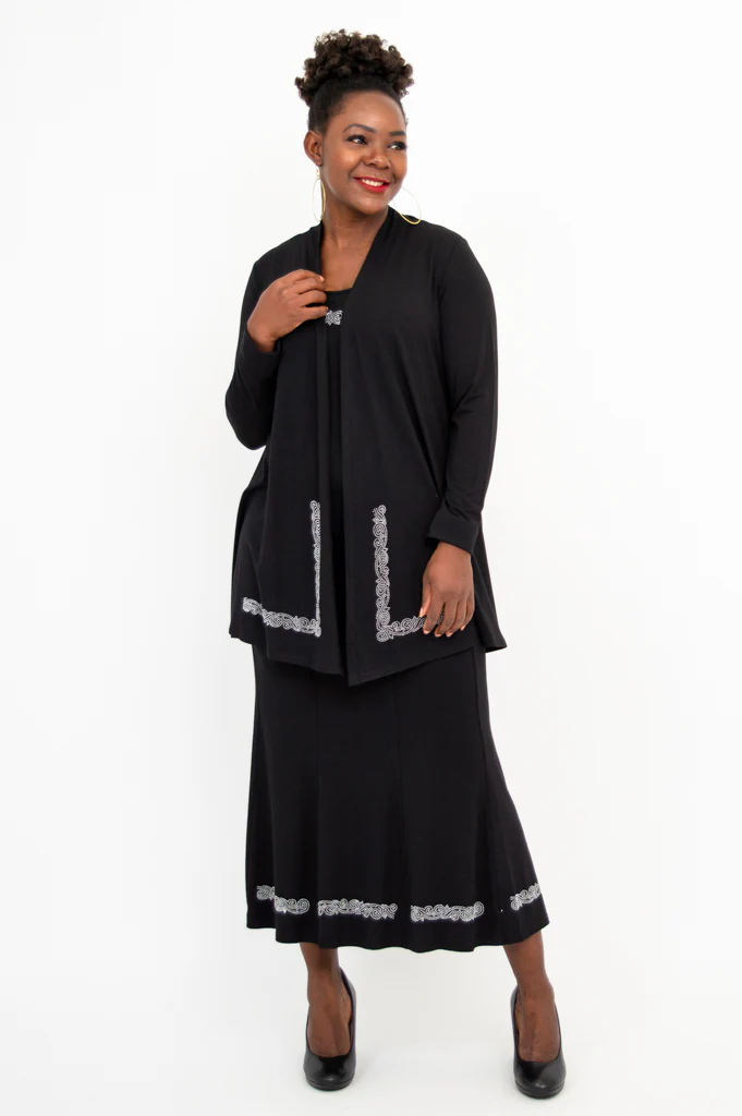 Opra Jacket, Black Diamond, Bamboo - Image 5