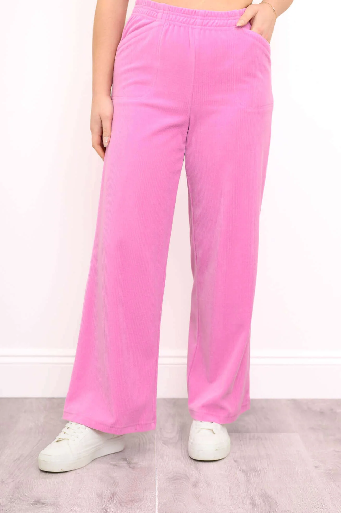 Parker Pant, Pink, Cotton Corduroy - Image 2