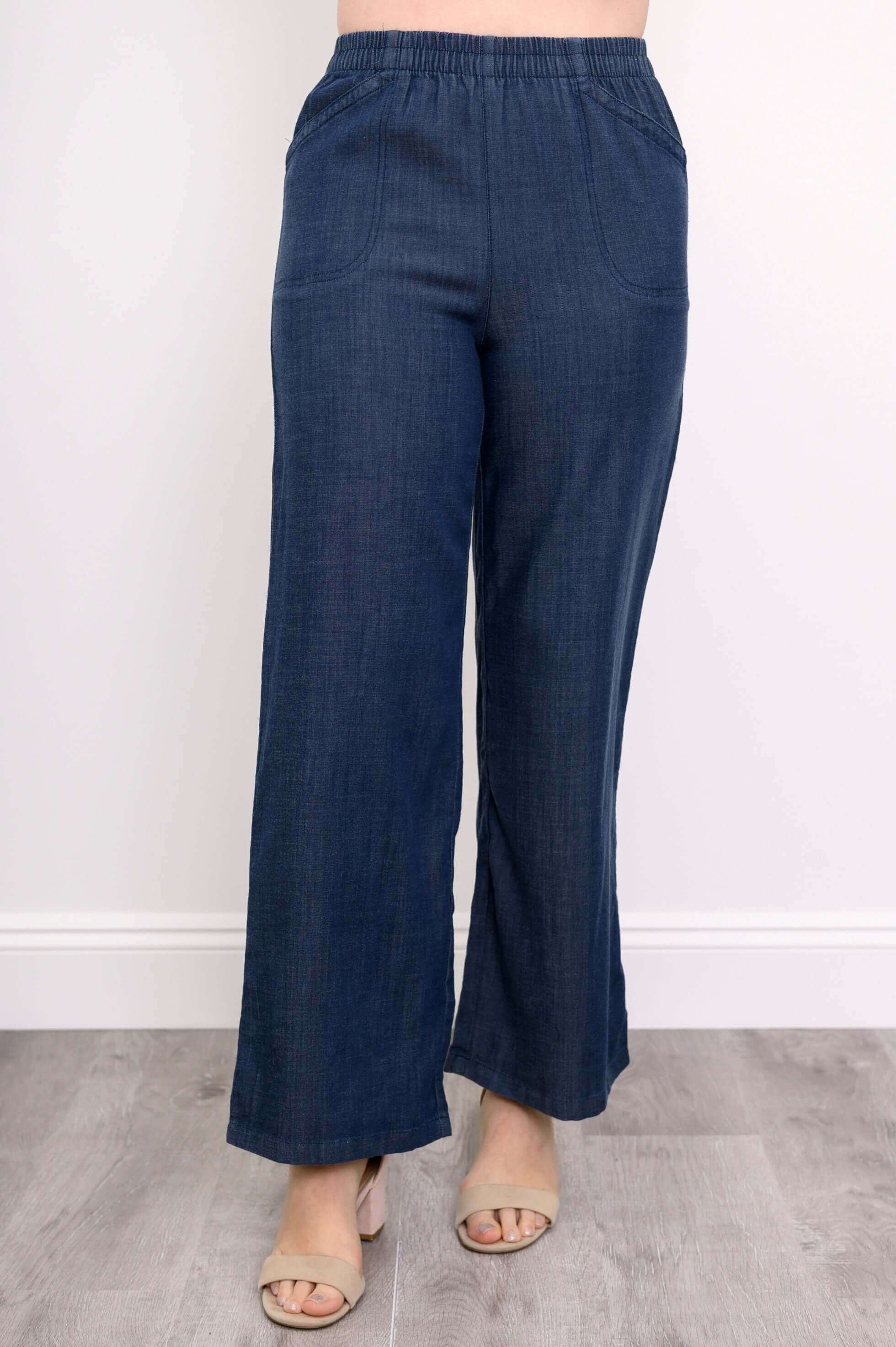 Parker Pant, Tencel Denim - Image 2