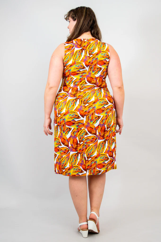 Patricia Dress, Koko, Linen Bamboo - Final Sale - Image 6