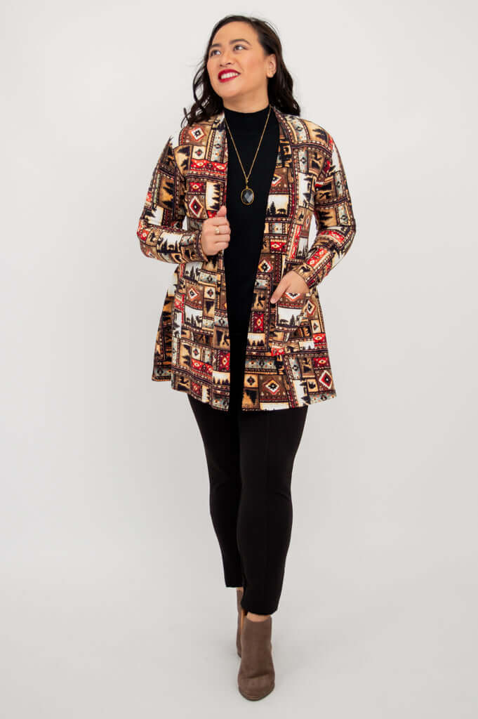 Pauline Jacket, Arizona, Bamboo - Final Sale - Image 2
