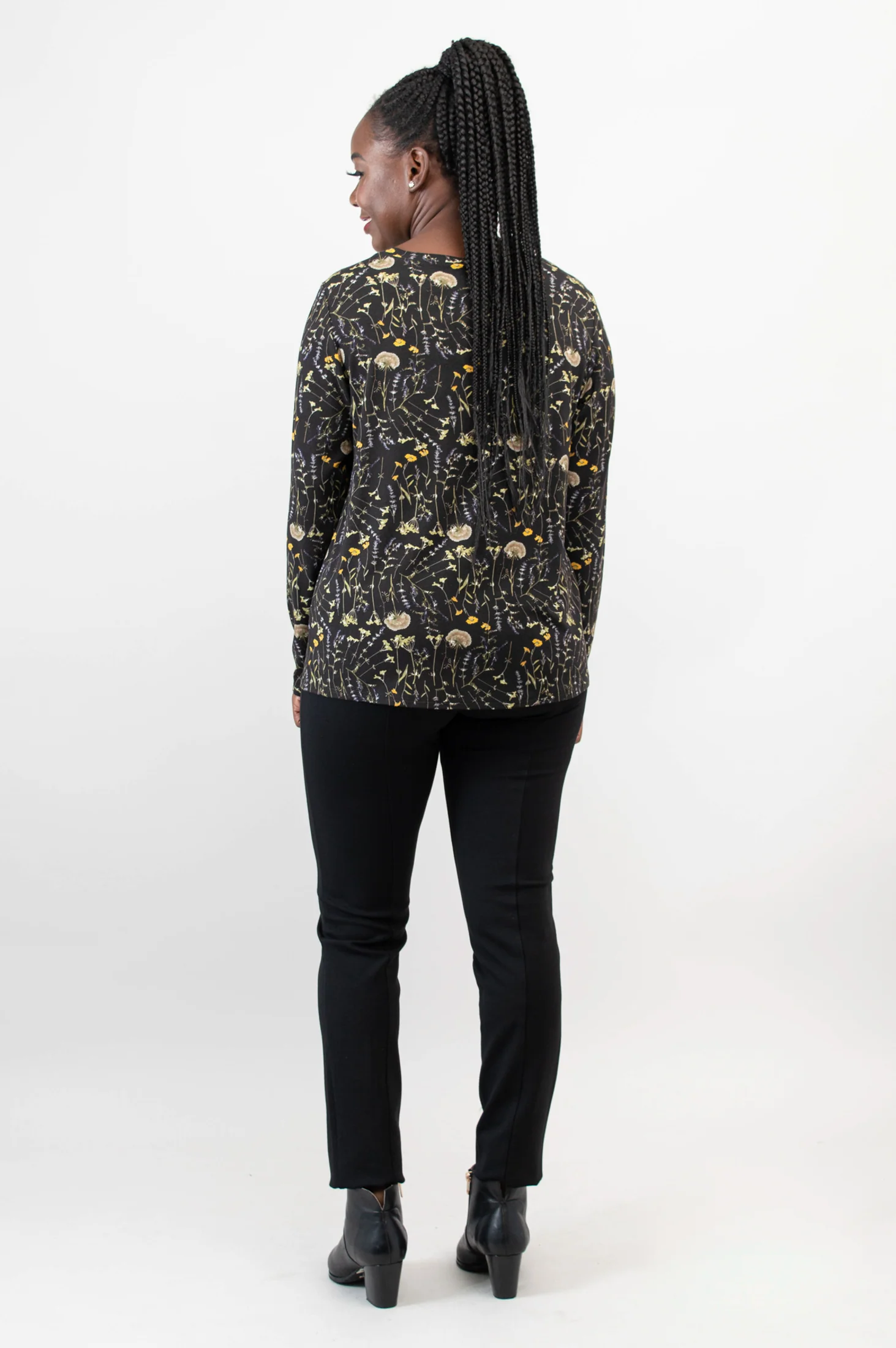 Peace Long Sleeve Top, Idaho Peak, Bamboo - Final Sale - Image 5