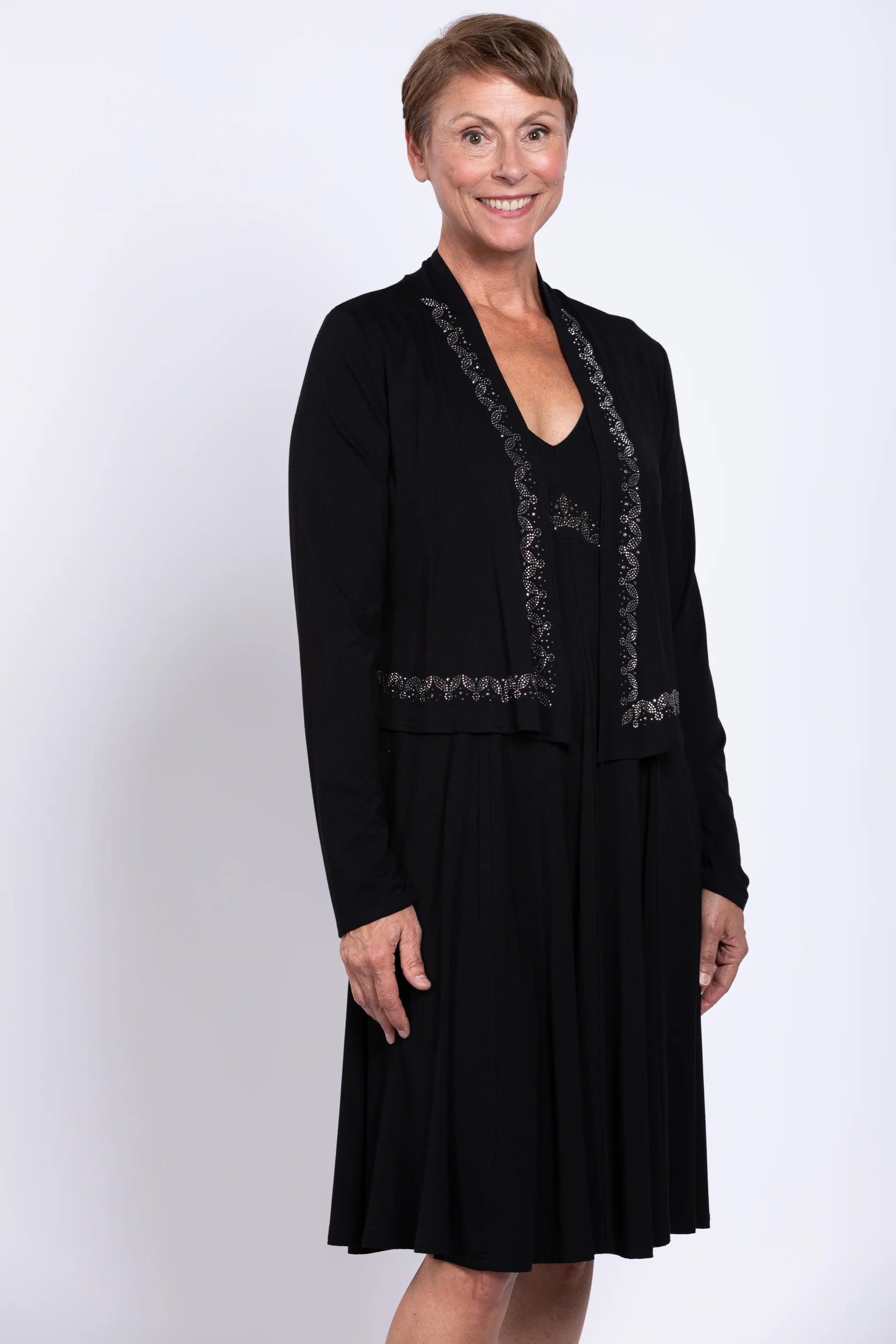 Pipa Jacket, Black Diamond, Bamboo - Final Sale - Image 6