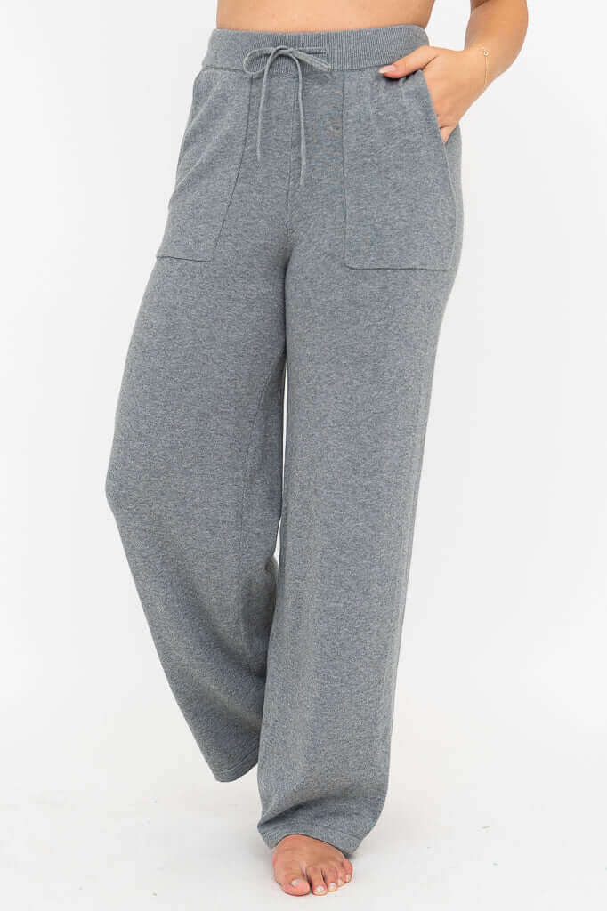 Polita Pant, Grey, Cotton