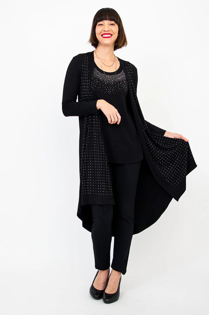 Priscilla Jacket, Black Diamond, Bamboo - Image 8