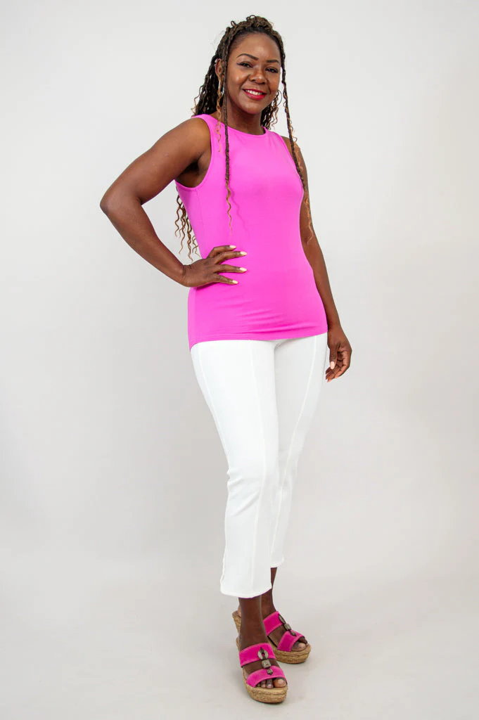 Reanna Tank, Pink, Bamboo - Final Sale - Image 5