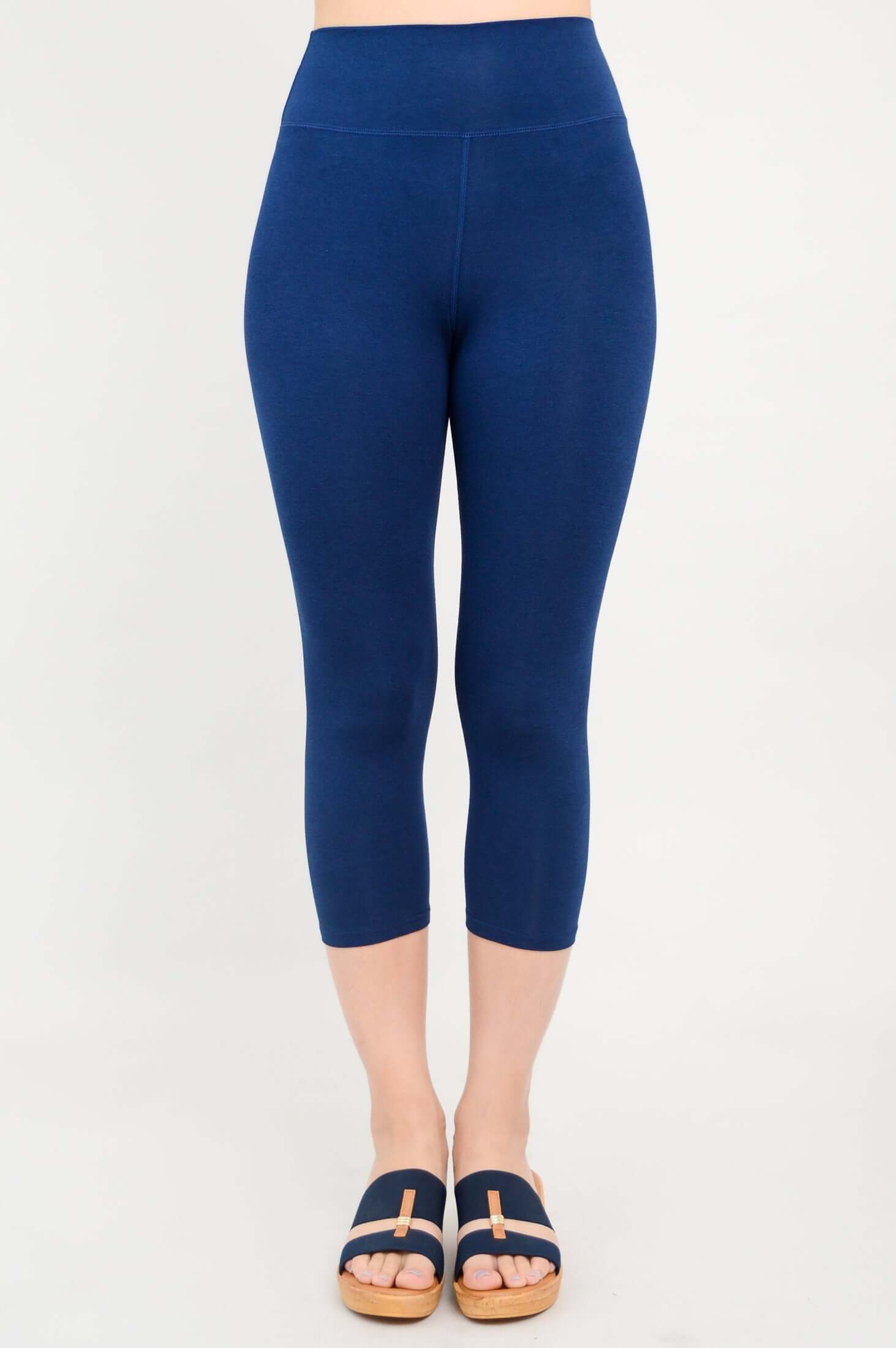 Riley Capri, Indigo, Bamboo - Image 2