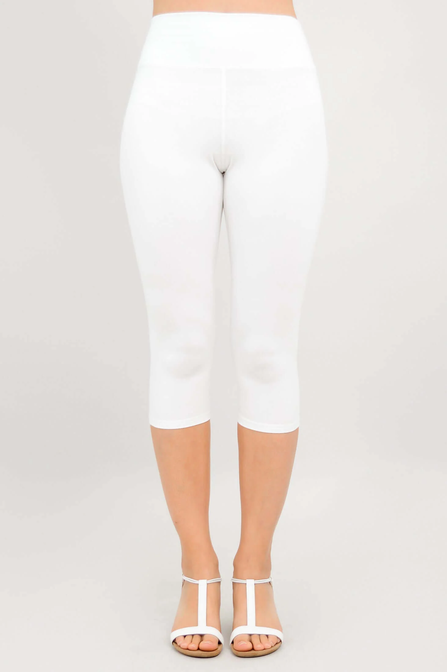 Riley Capri, Snow White, Bamboo - Image 2