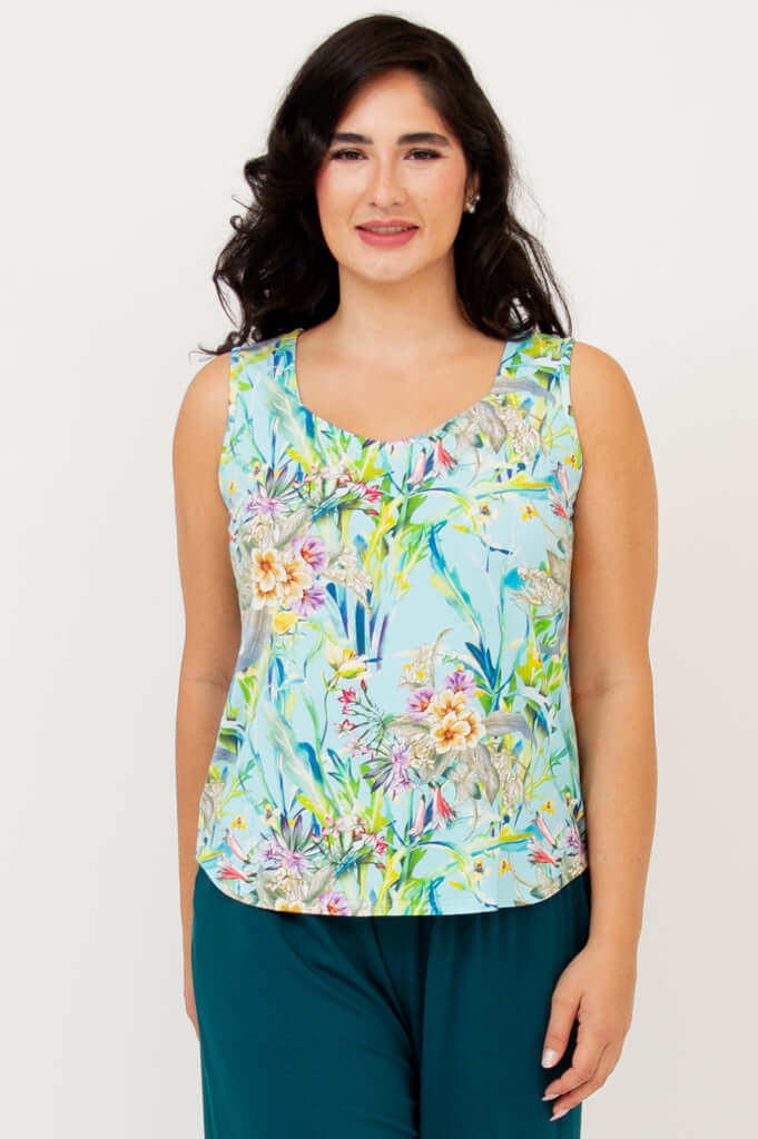 Ritzy Tank, Genuine, Bamboo