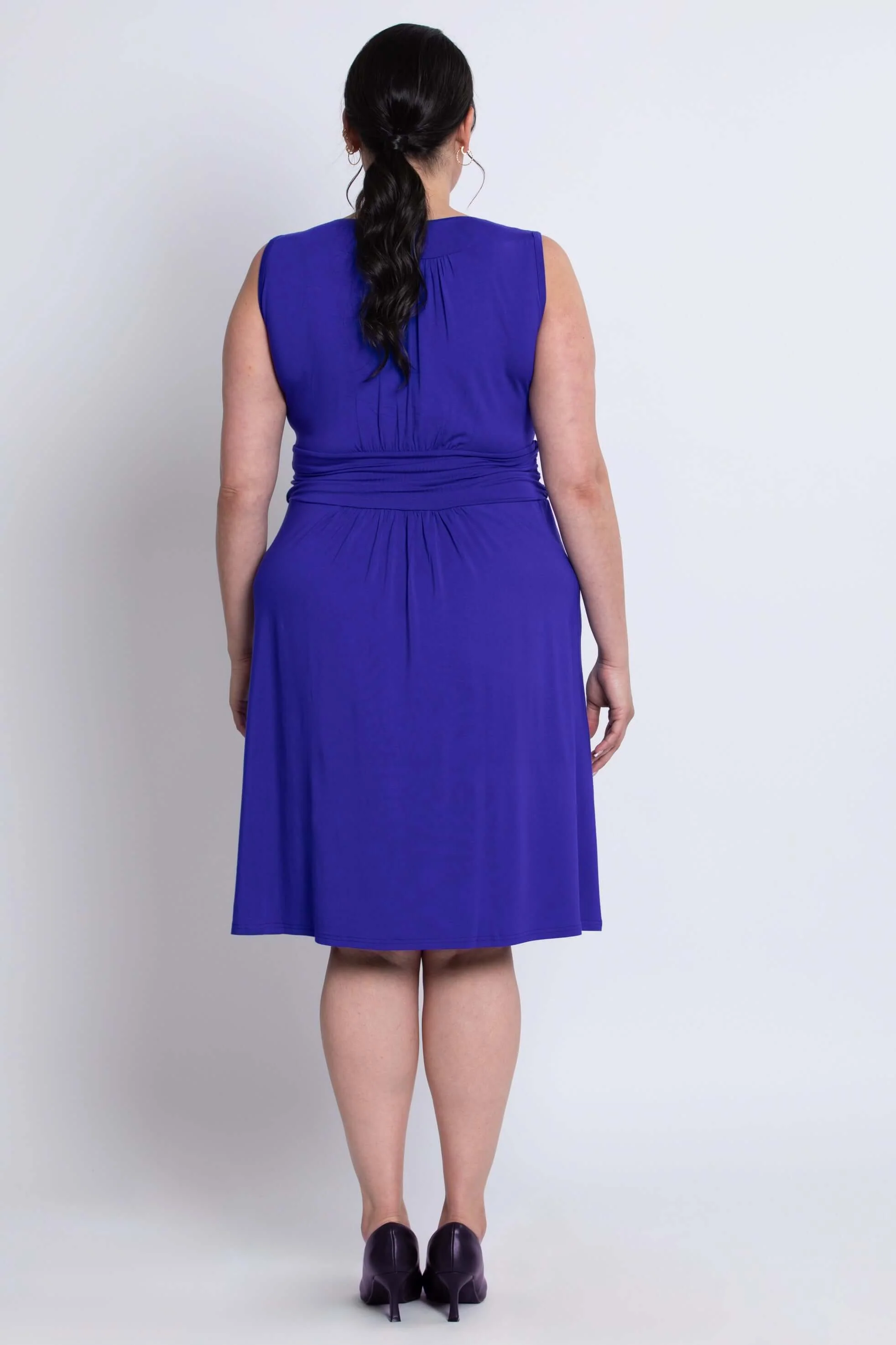 Roam Dress, Violet, Bamboo - Image 5
