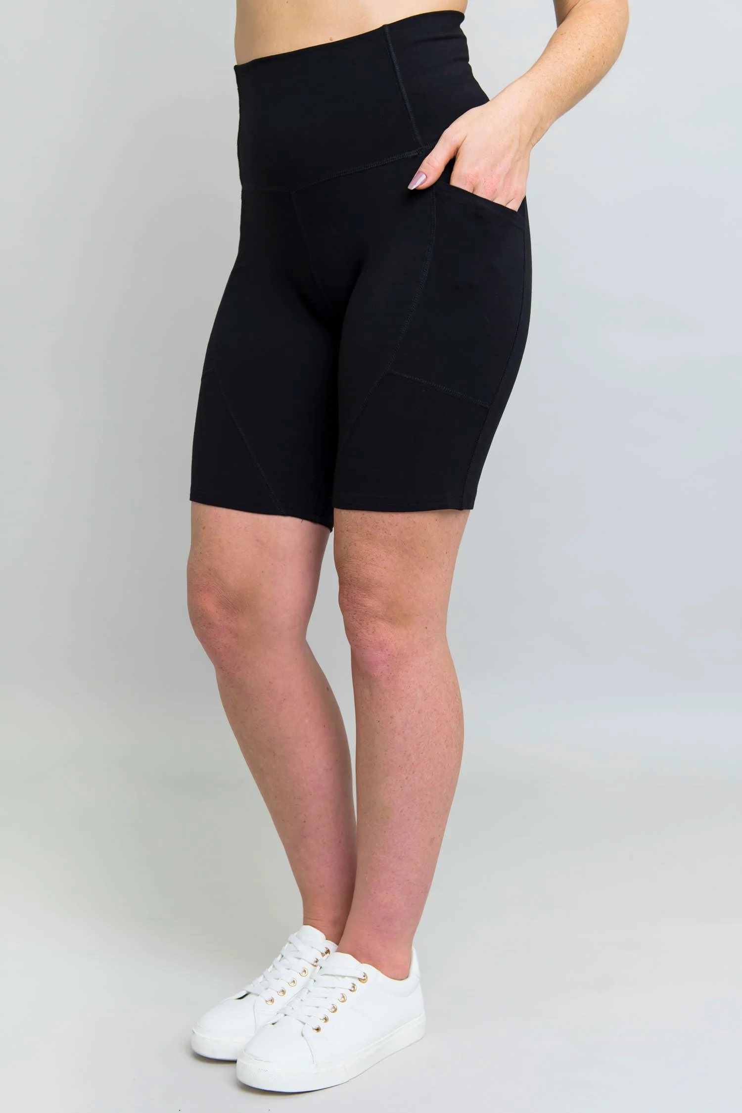 Robson Shorts, Black, Bamboo - Image 3