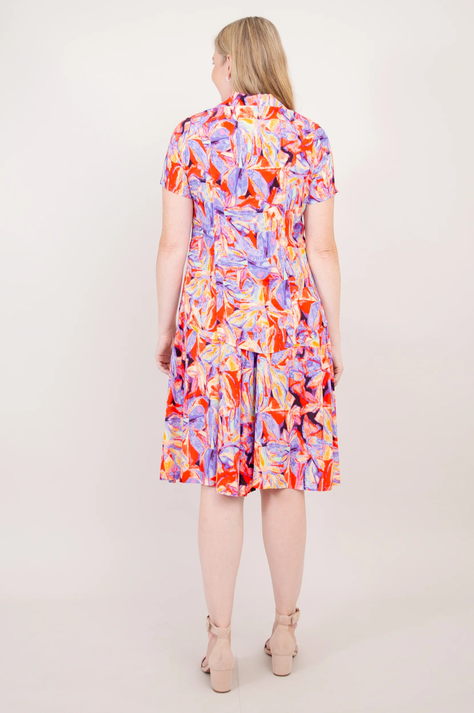 Samantha S/S Top, Carro, Woven Bamboo - Final Sale - Image 6