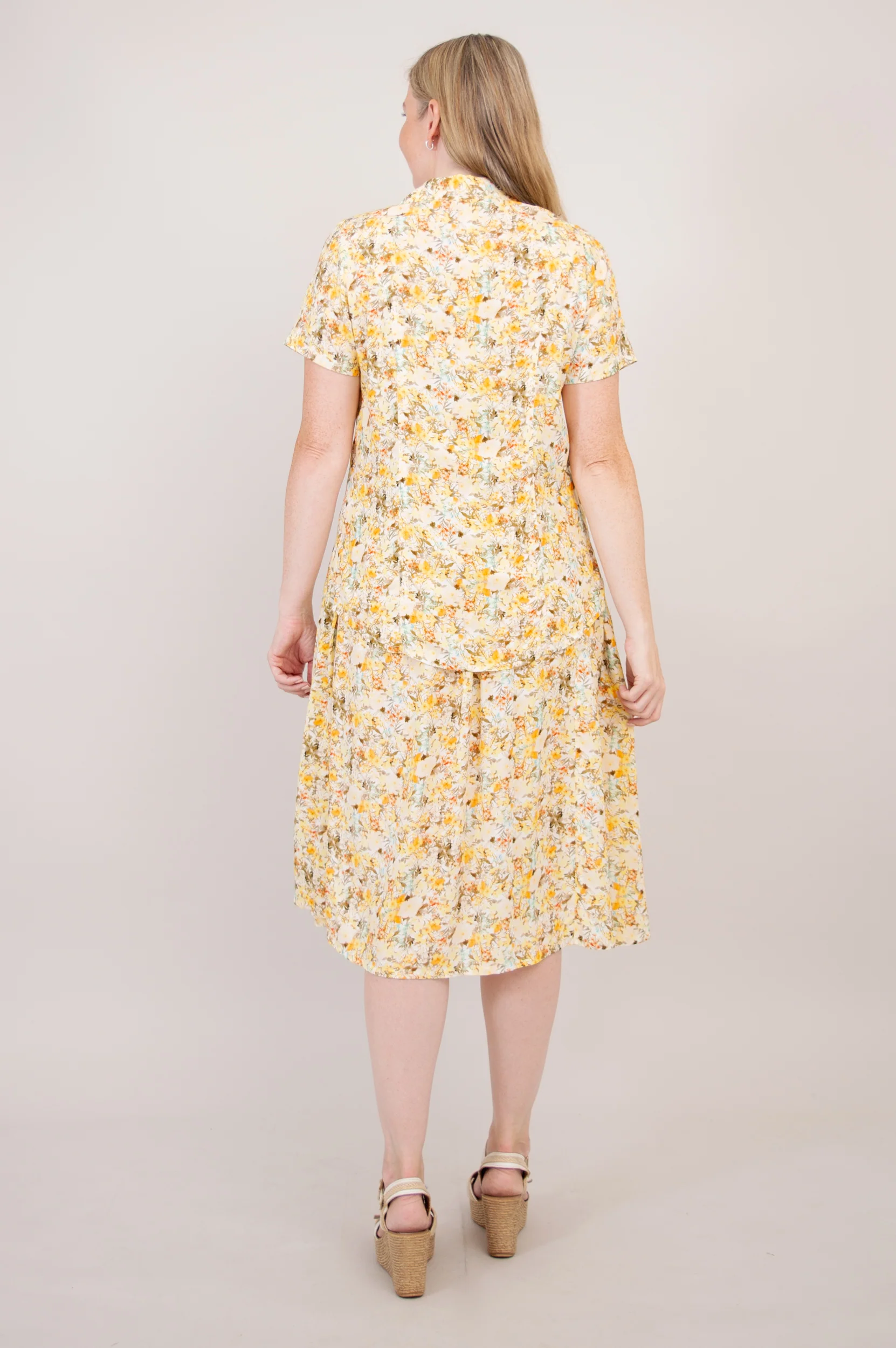 Samantha S/S Top, Dainty, Woven Bamboo - Final Sale - Image 6
