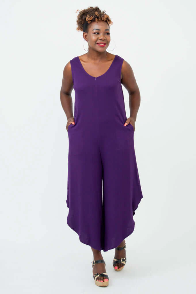 Sanito Jumpsuit, Royale, Linen Bamboo - Image 4