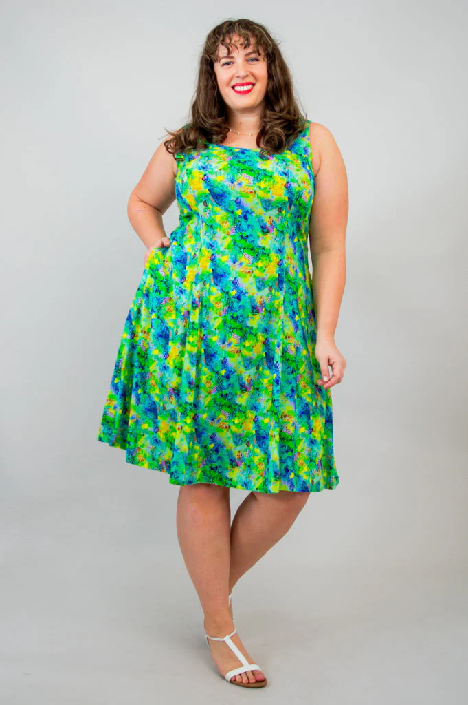Sara Dress, Plage, Linen Bamboo- Final Sale - Image 3