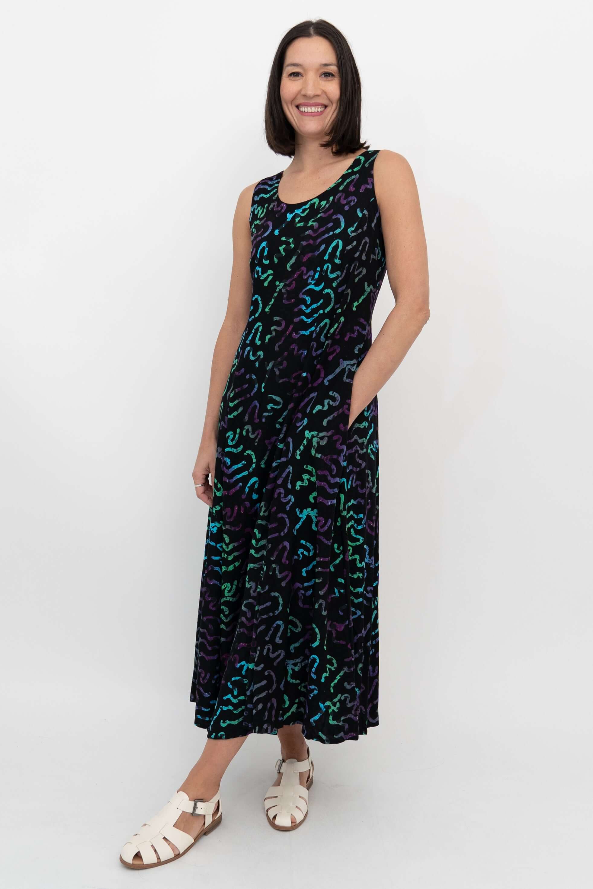 Sara Maxi Dress, Wild - Image 2