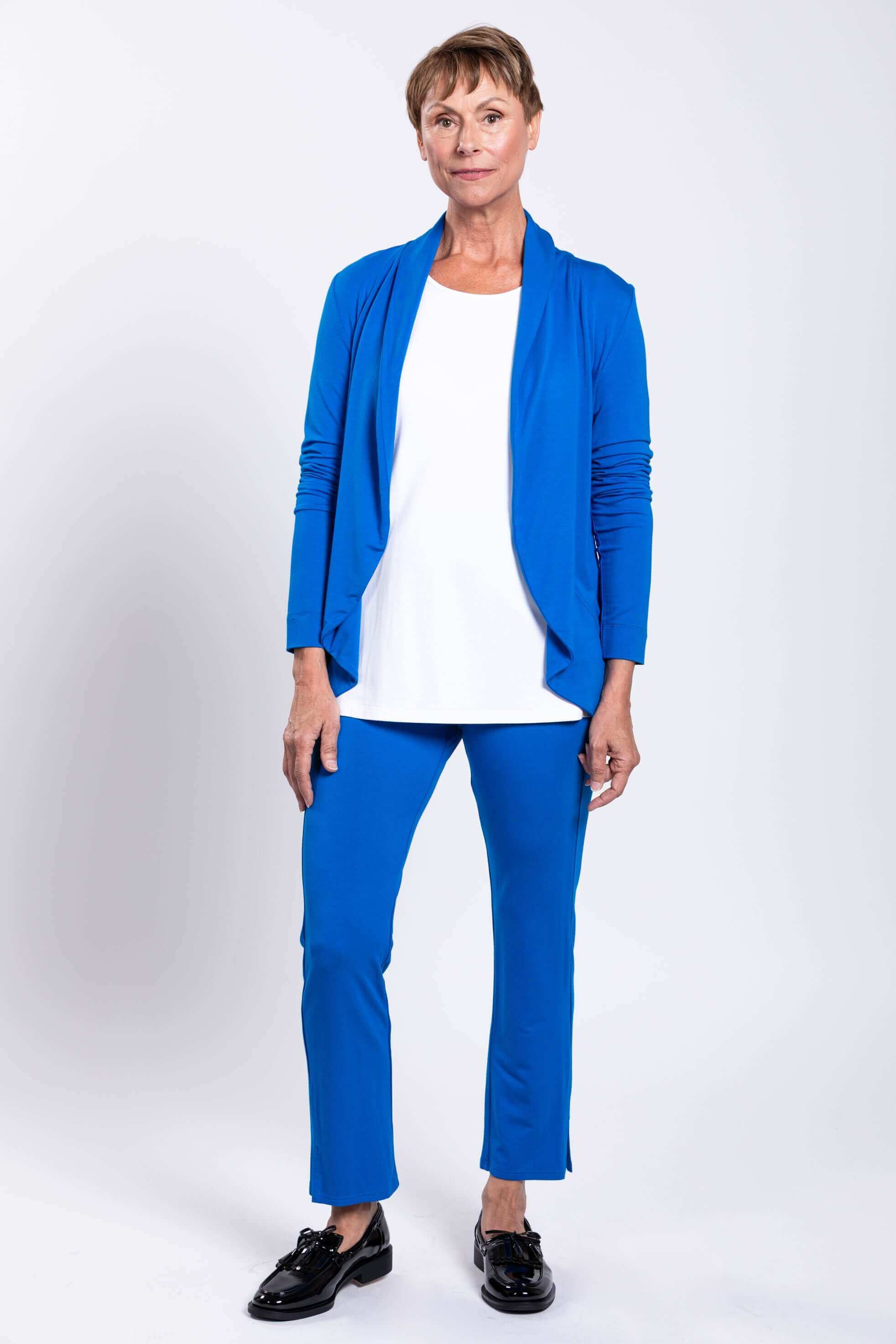 Sarina Pant, Cobalt, French Terry - Image 6