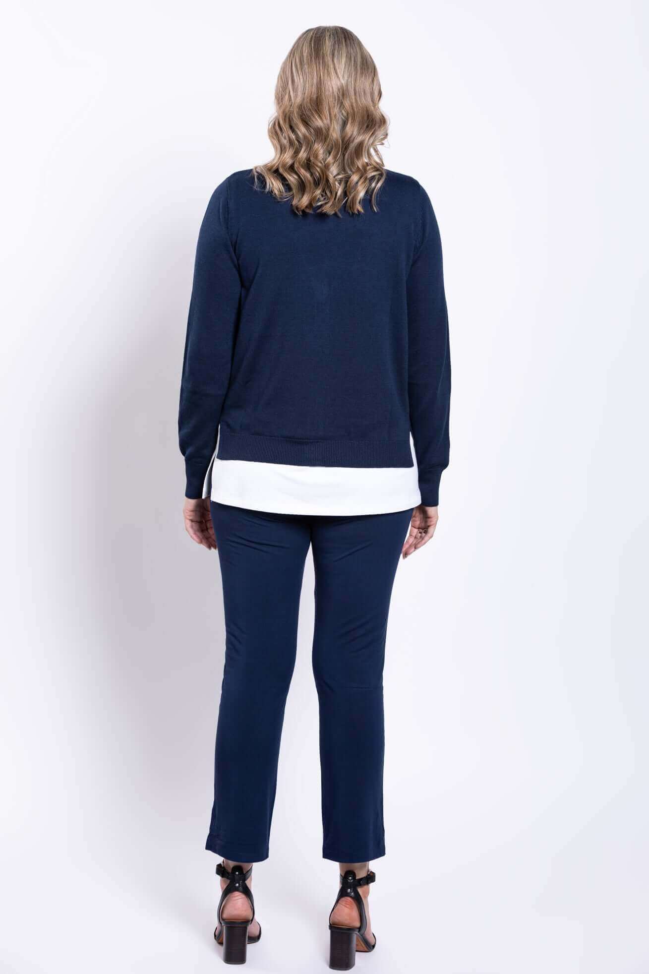 Sarina Pant, Indigo, Bamboo - Image 5