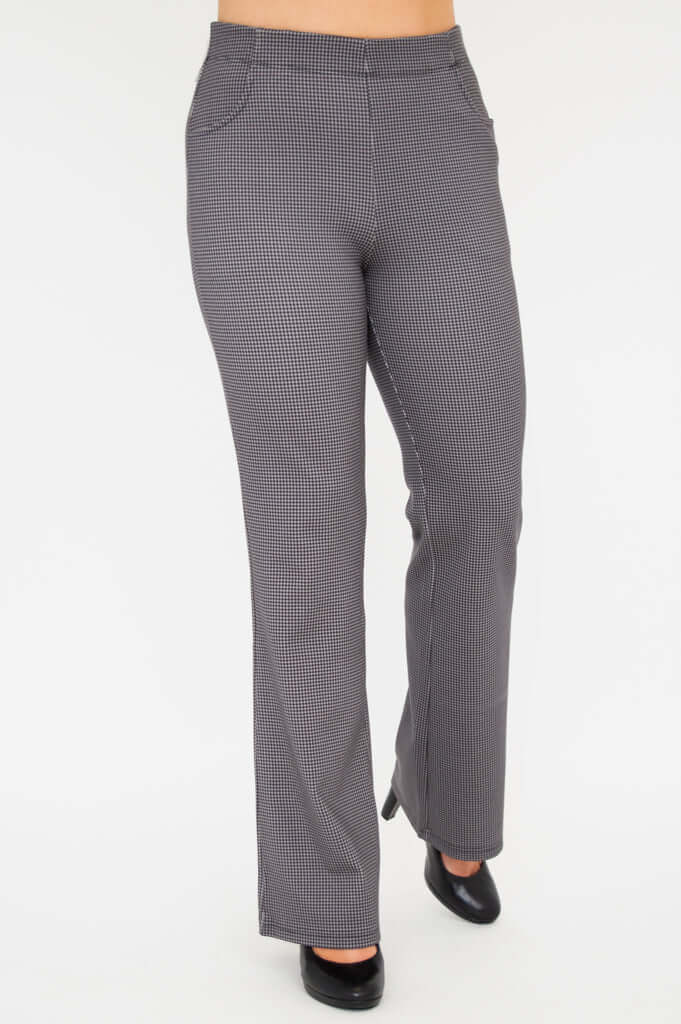 Sasha Pant, Houndstooth, Modal - Final Sale - Image 6