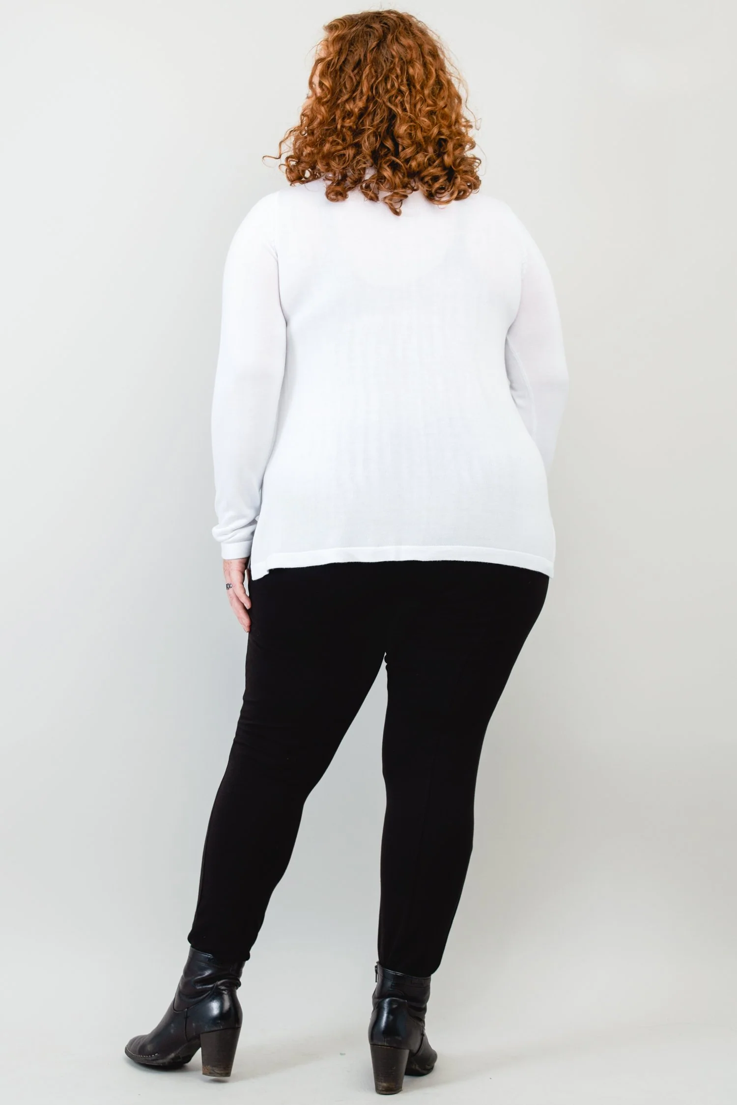 Scooby Sweater, White, Bamboo Cotton - Final Sale - Image 8