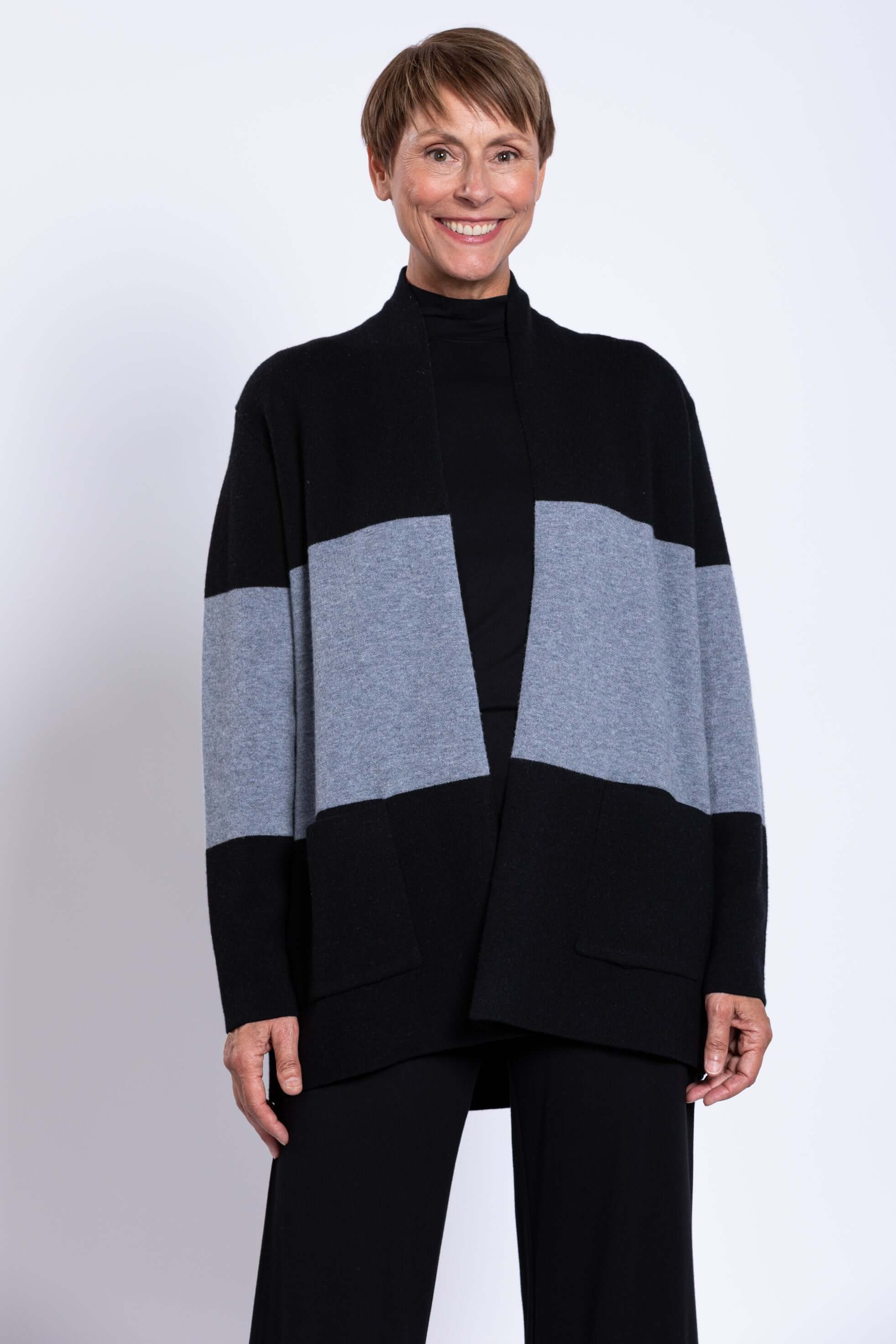 Seltic Sweater, Black Charcoal, Cotton - Image 4