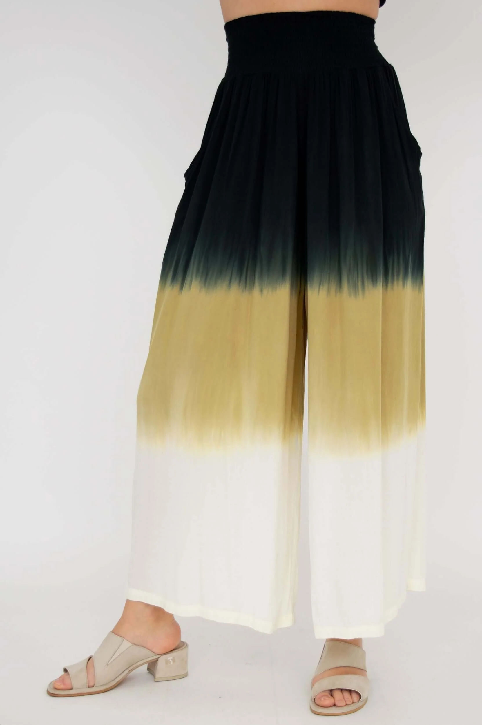Sesa Pant, Black Dip-Dye - Image 2