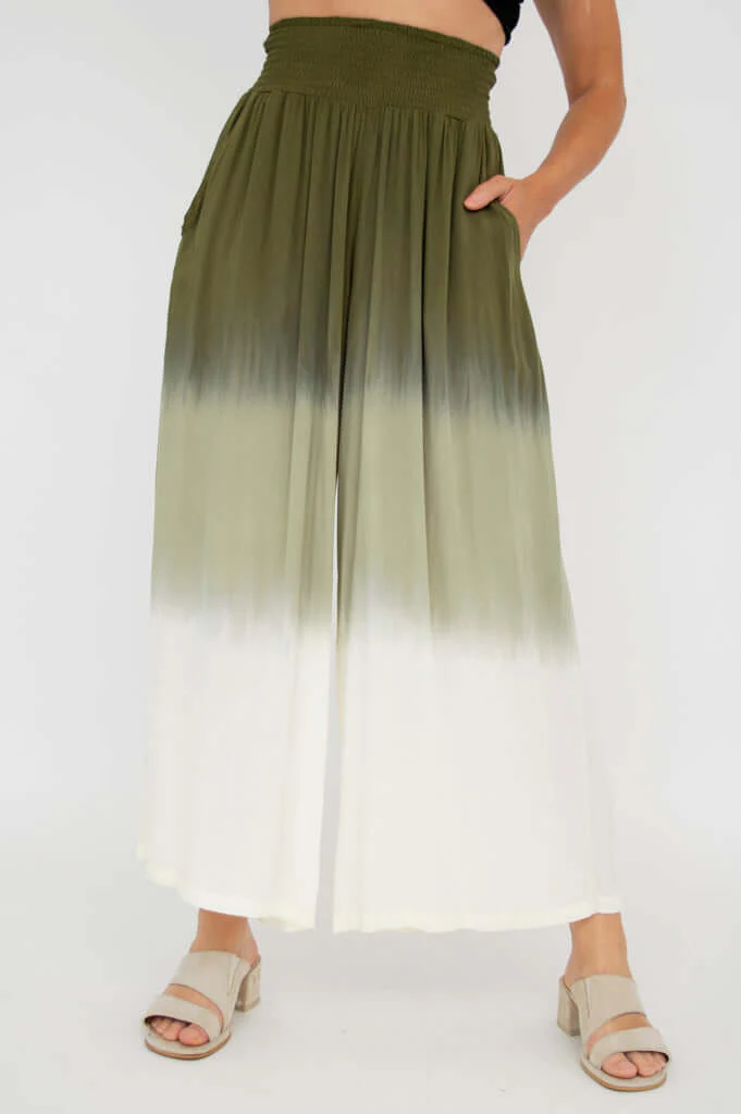 Sesa Pant, Green Dip-Dye - Image 3