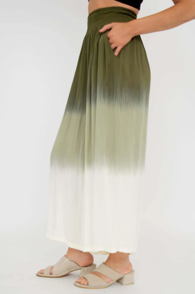 Sesa Pant, Green Dip-Dye - Image 7