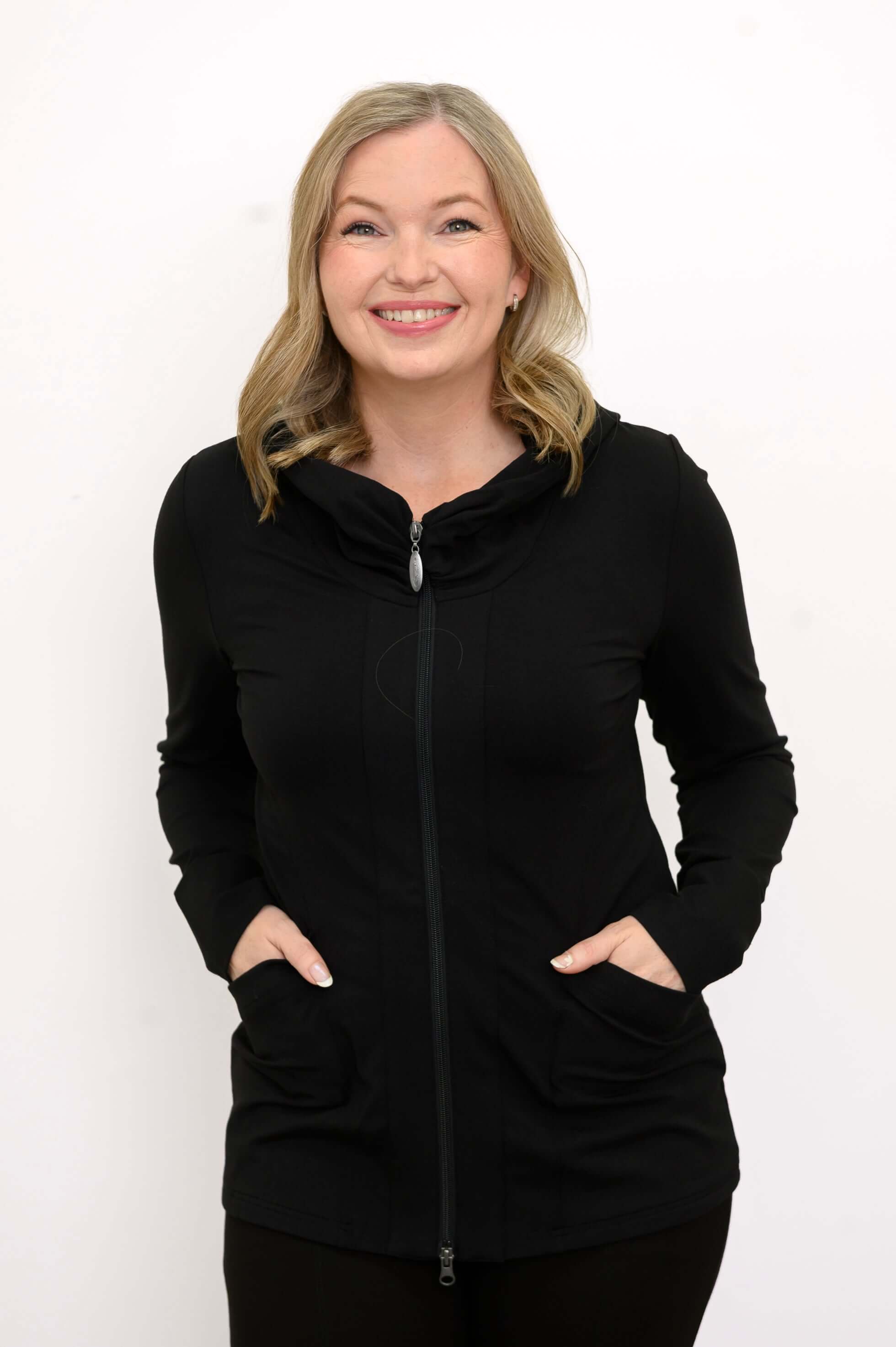 Seymour Jacket, Black, Bamboo - Image 3