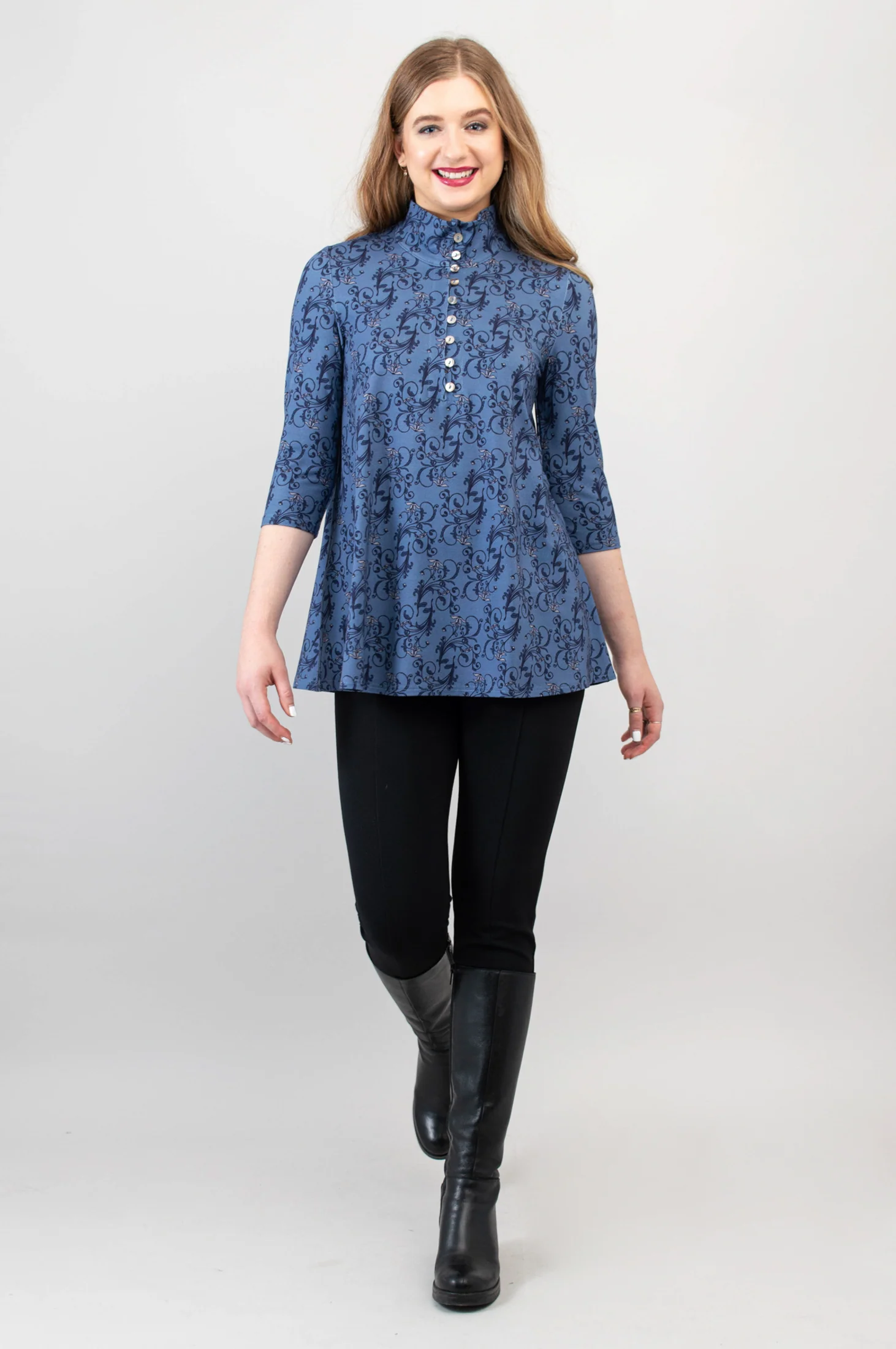 Sharon Tunic, Mexico, Bamboo - Final Sale - Image 4
