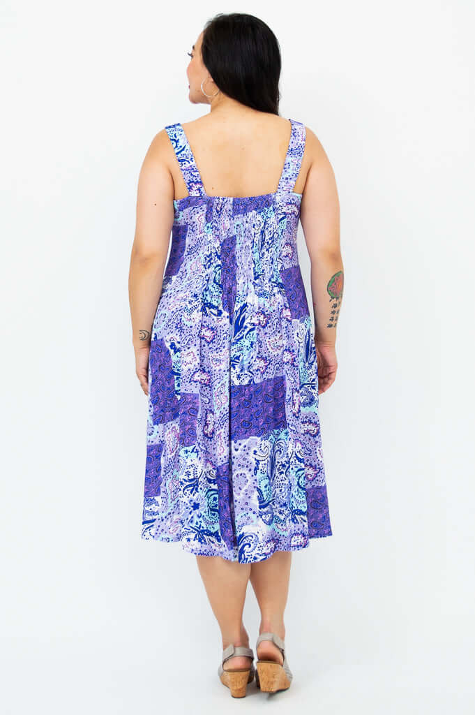 Shauna Dress, Amiable, Linen Bamboo - Image 4
