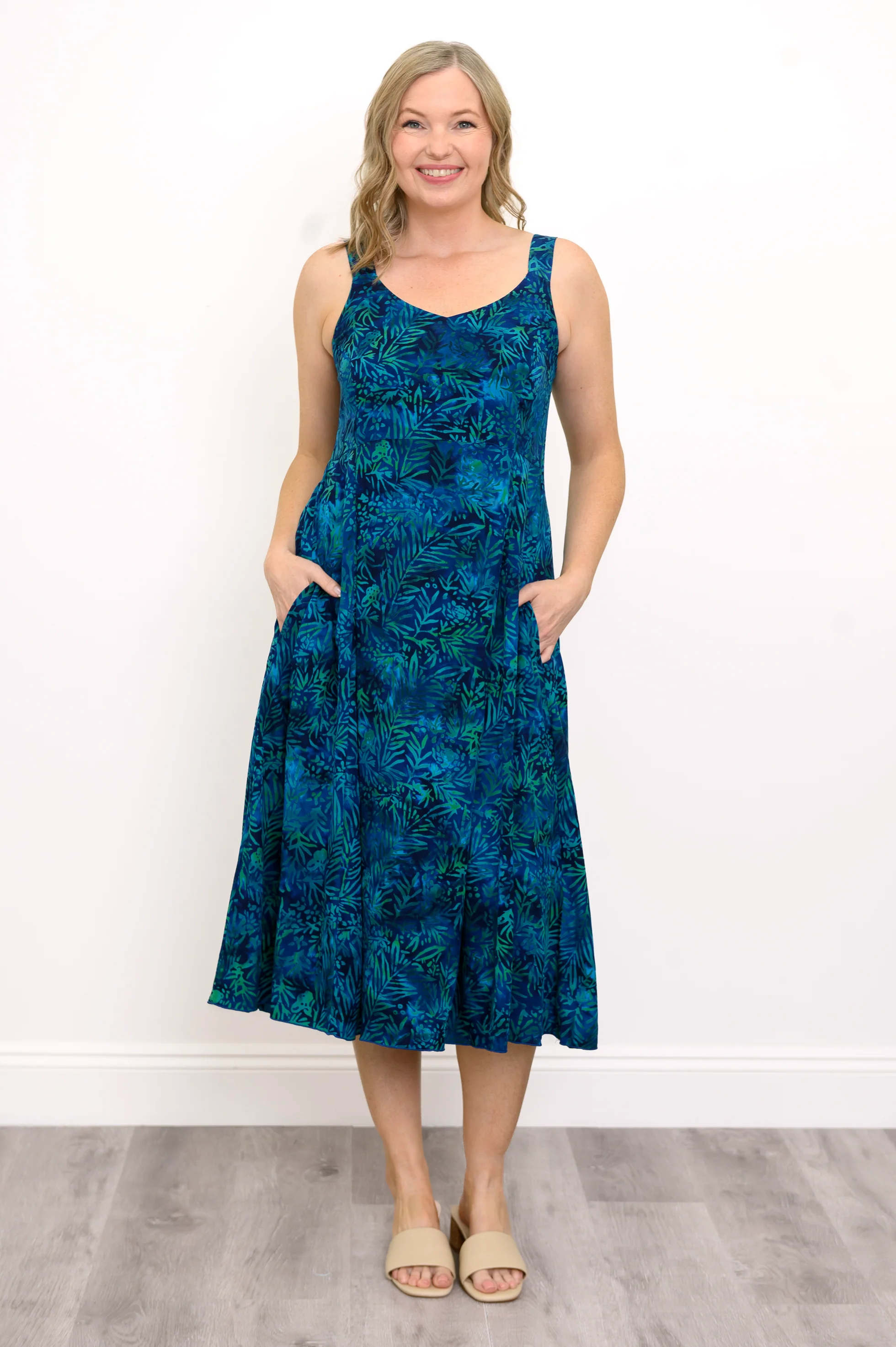 Shauna Dress, Ocean Coral
